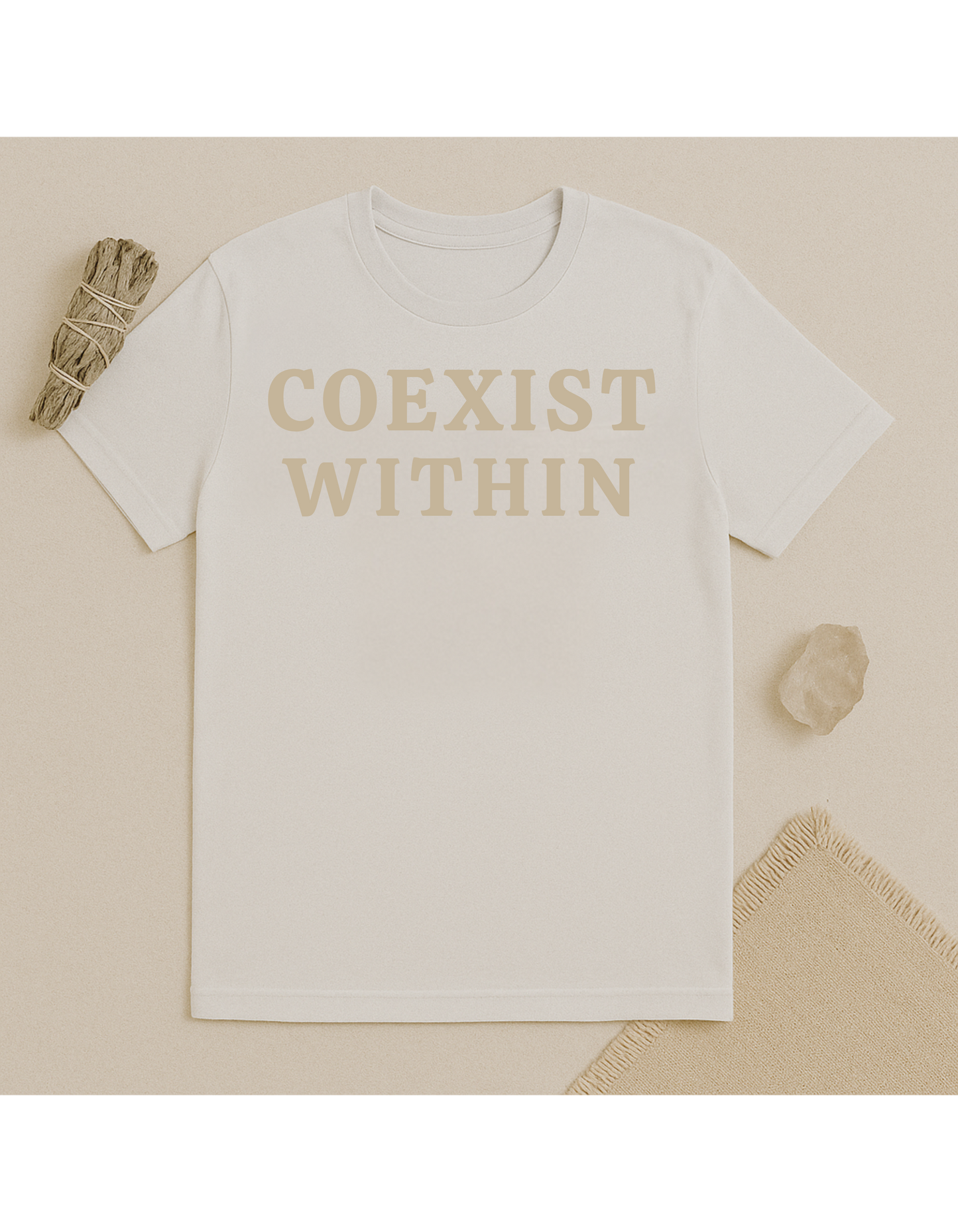 Coexist Within Unisex Softstyle T-Shirt, Motivational Tee, Affirmation Shirt, Space Lovers, Casual Wear, Unique Fashion
