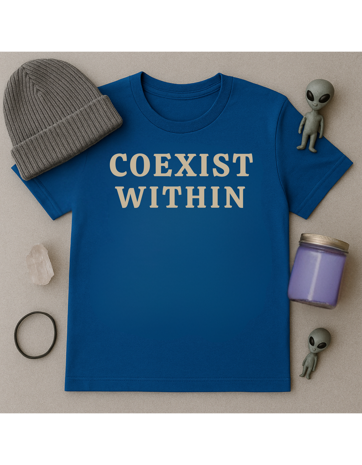 Coexist Within Unisex Softstyle T-Shirt, Motivational Tee, Affirmation Shirt, Space Lovers, Casual Wear, Unique Fashion