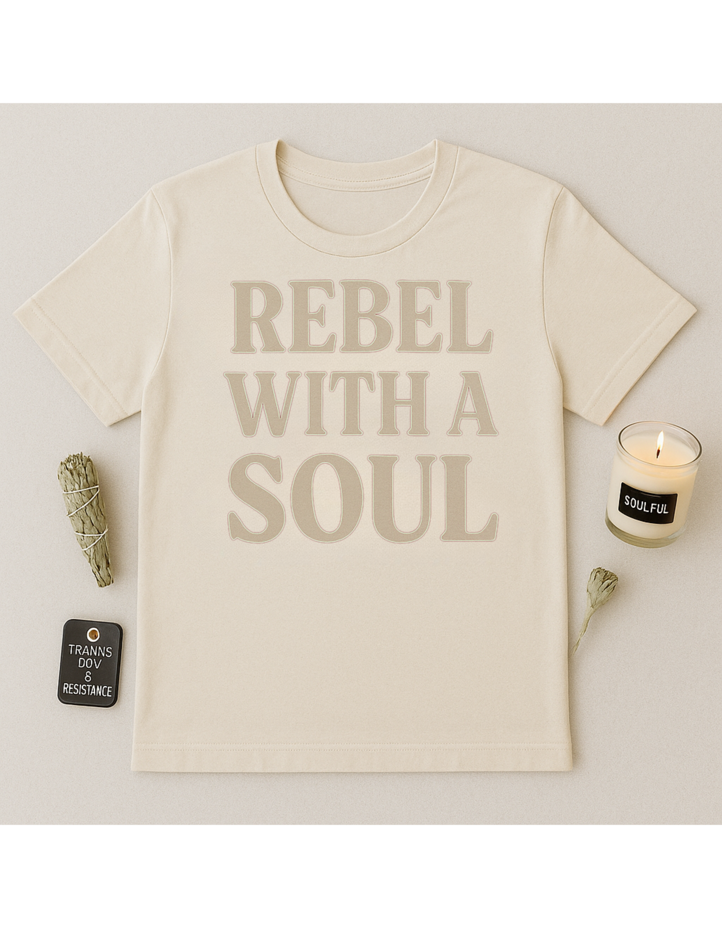 Rebel With A SOUL Unisex Softstyle T-Shirt, Motivational Tee, Affirmation Shirt, Space Lovers, Casual Wear, Unique Fashion