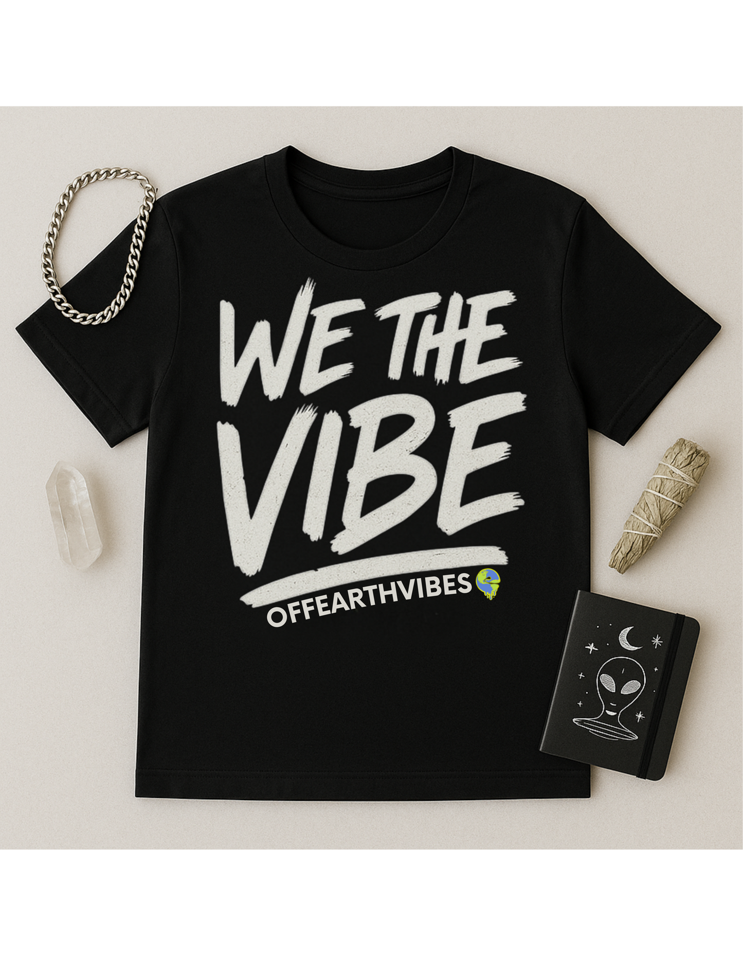 We The Vibe Unisex Softstyle T-Shirt, Motivational Tee, Affirmation Shirt, Space Lovers, Casual Wear, Unique Fashion