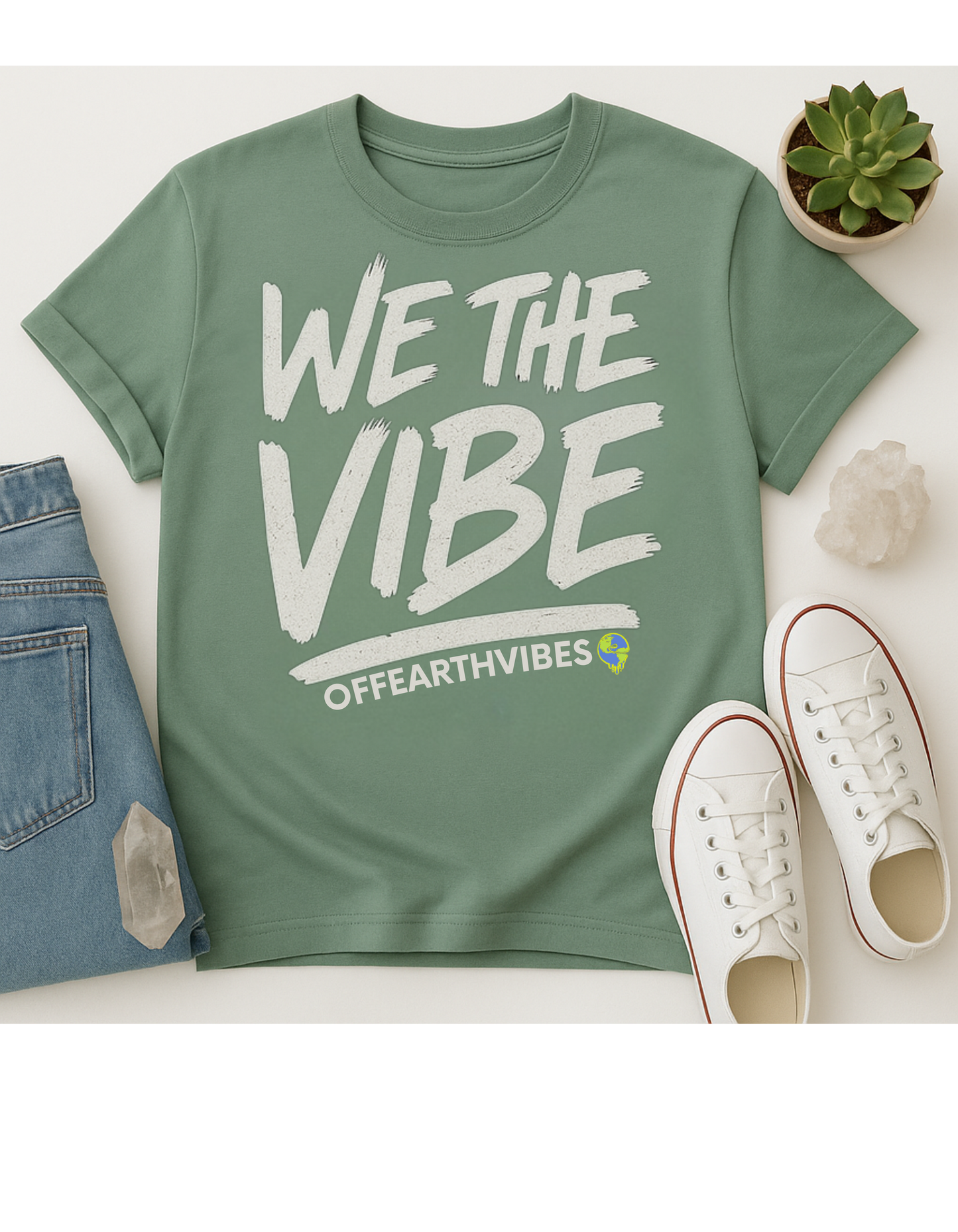 We The Vibe Unisex Softstyle T-Shirt, Motivational Tee, Affirmation Shirt, Space Lovers, Casual Wear, Unique Fashion
