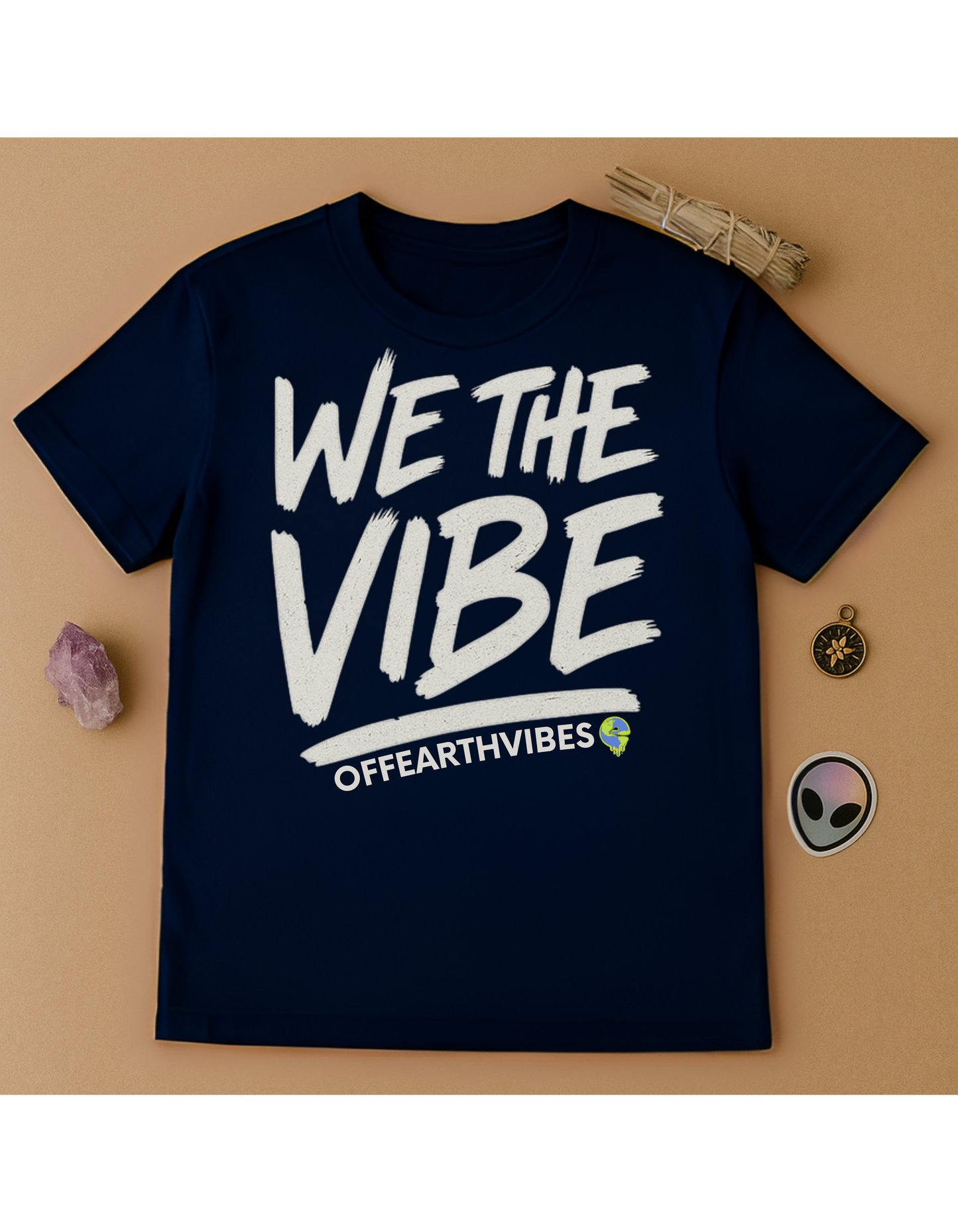 We The Vibe Unisex Softstyle T-Shirt, Motivational Tee, Affirmation Shirt, Space Lovers, Casual Wear, Unique Fashion