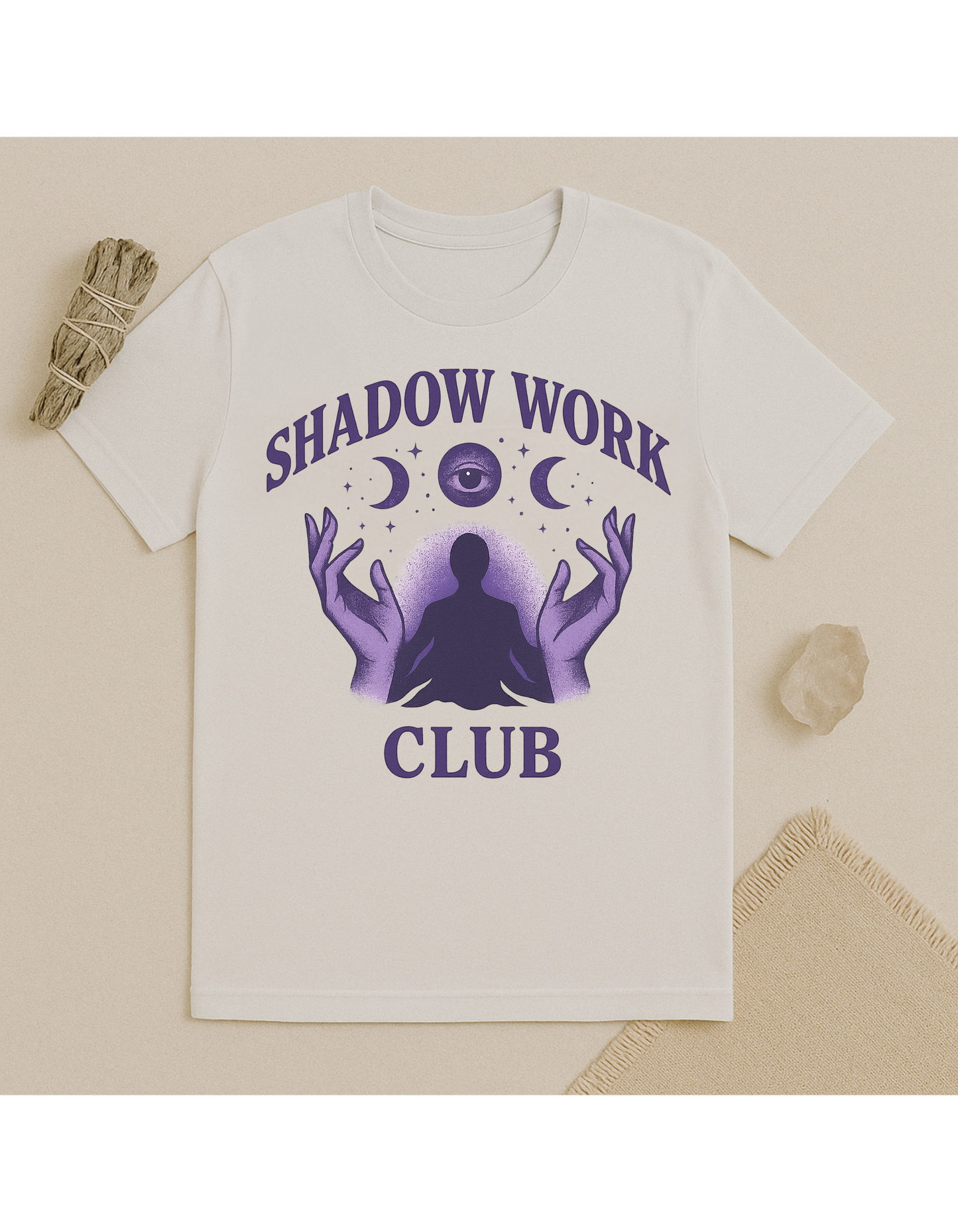 Shadow Work Club Unisex Softstyle T-Shirt, Motivational Tee, Affirmation Shirt, Space Lovers, Casual Wear, Unique Fashion