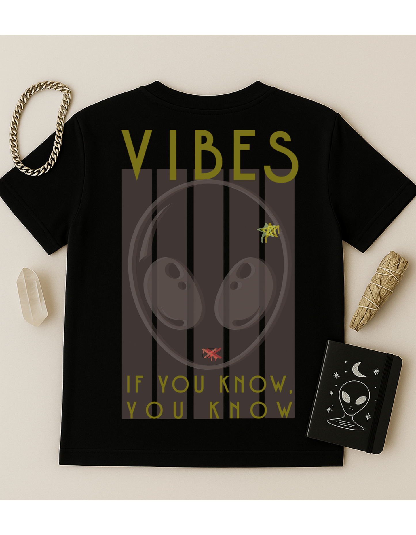 If You Know, You Know, Vibes Unisex Softstyle T-Shirt, Motivational Tee, Affirmation Shirt, Space Lovers, Casual Wear, Unique Fashion