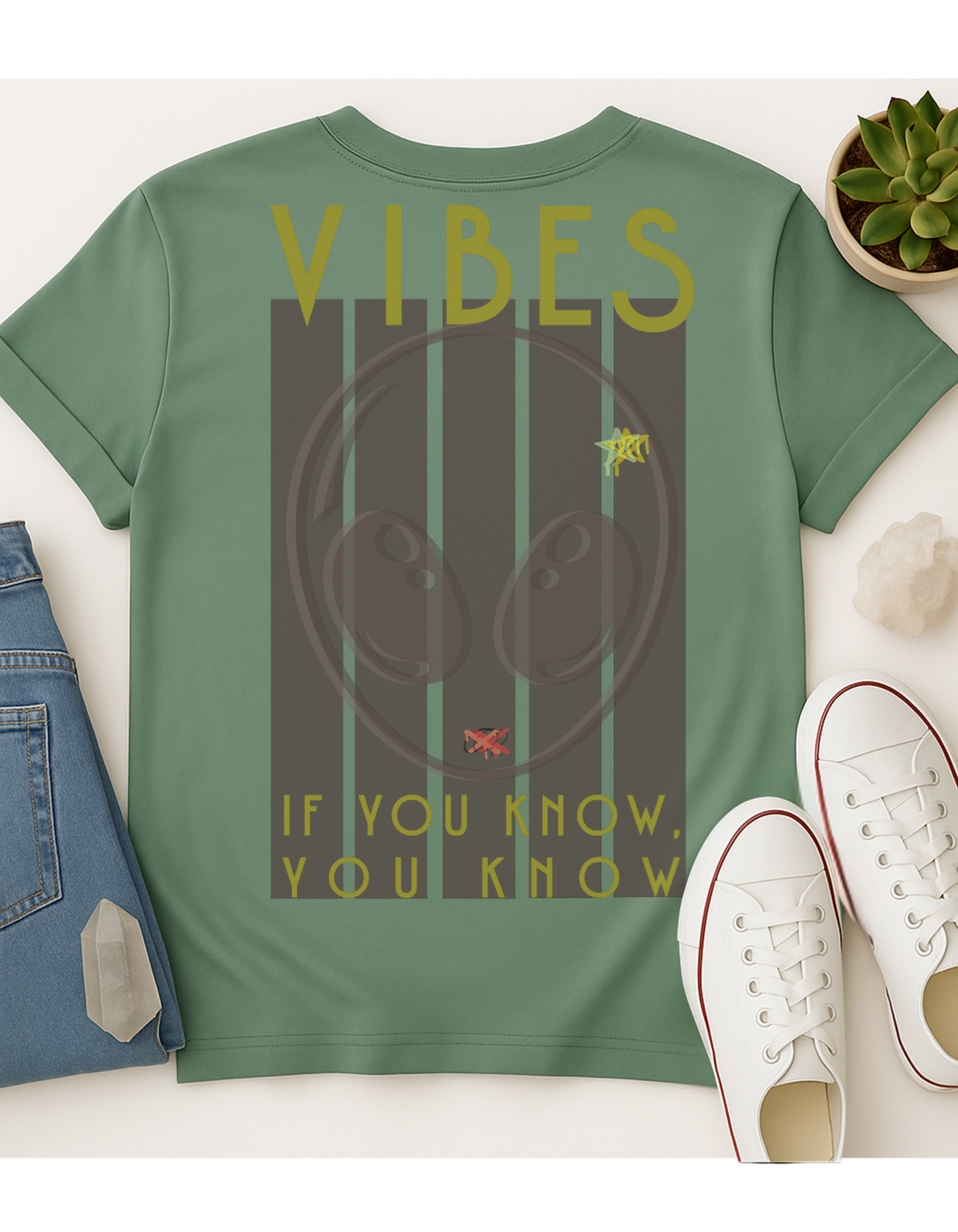 If You Know, You Know, Vibes Unisex Softstyle T-Shirt, Motivational Tee, Affirmation Shirt, Space Lovers, Casual Wear, Unique Fashion