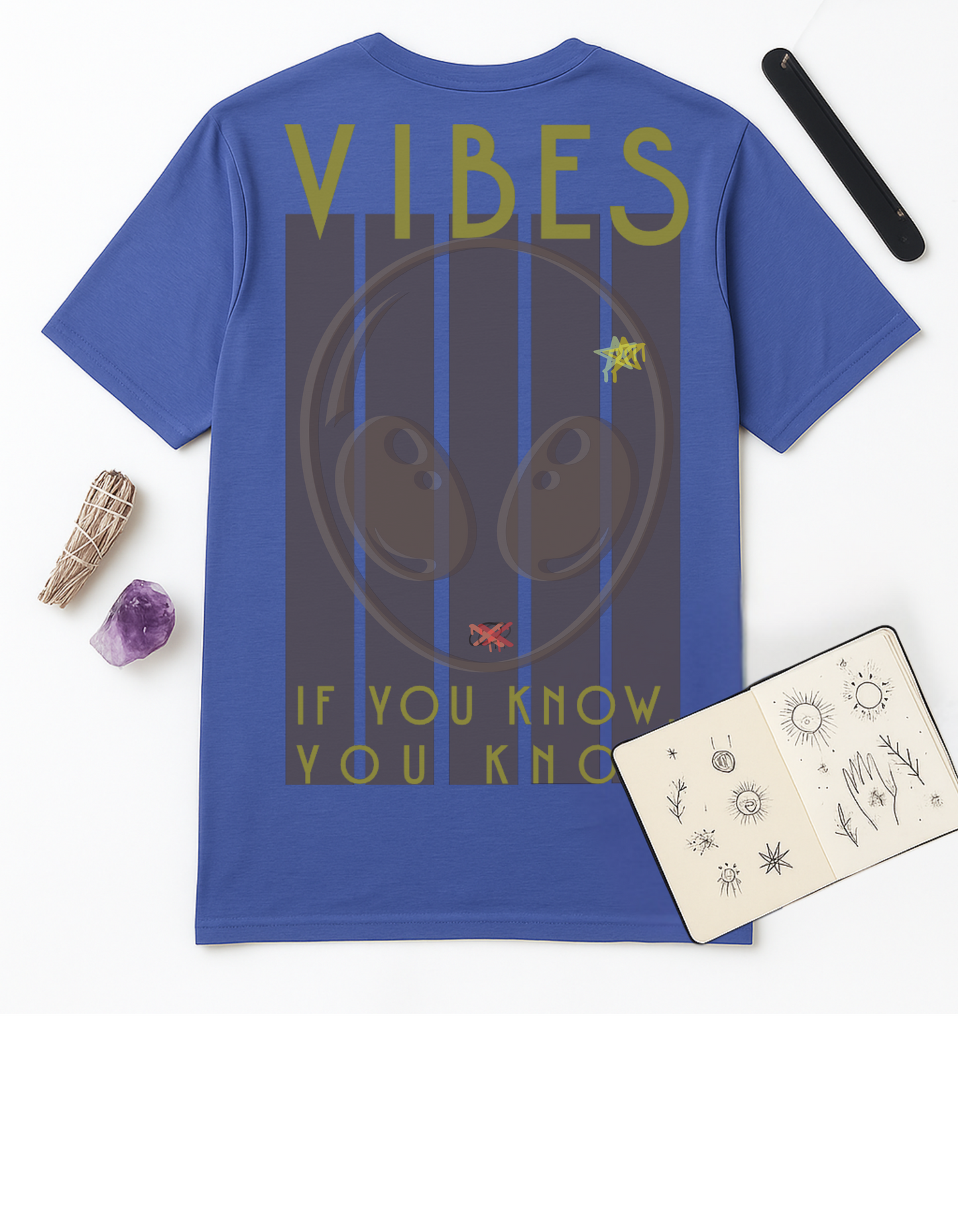 If You Know, You Know, Vibes Unisex Softstyle T-Shirt, Motivational Tee, Affirmation Shirt, Space Lovers, Casual Wear, Unique Fashion
