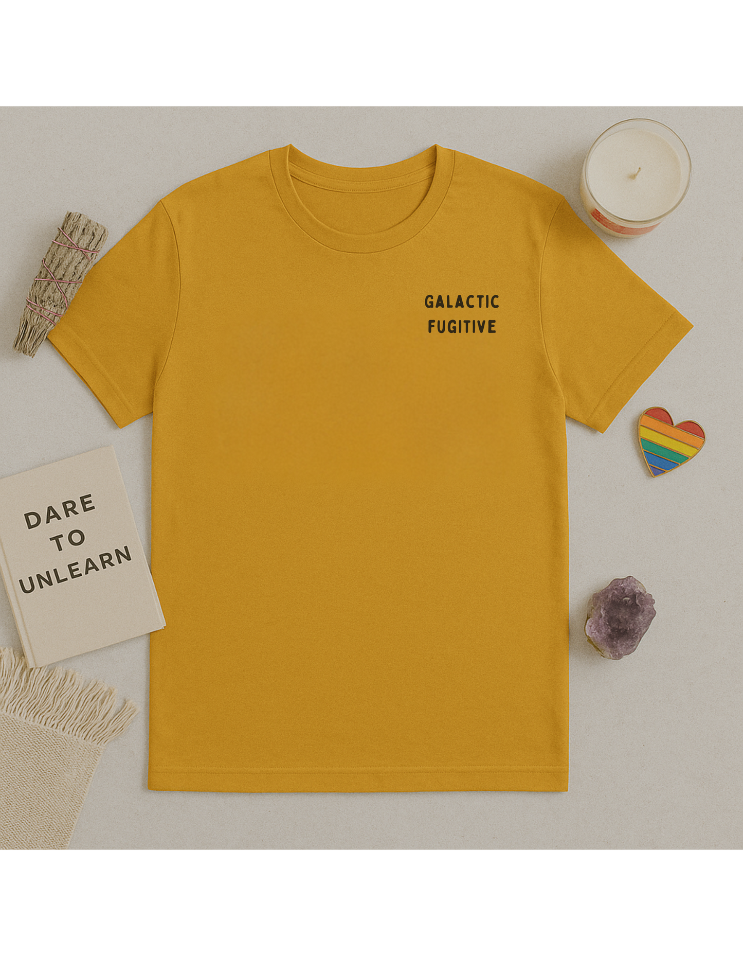 Galactic Fugitive #333-555-888 Unisex Softstyle T-Shirt, Motivational Tee, Affirmation Shirt, Space Lovers, Casual Wear, Unique Fashion