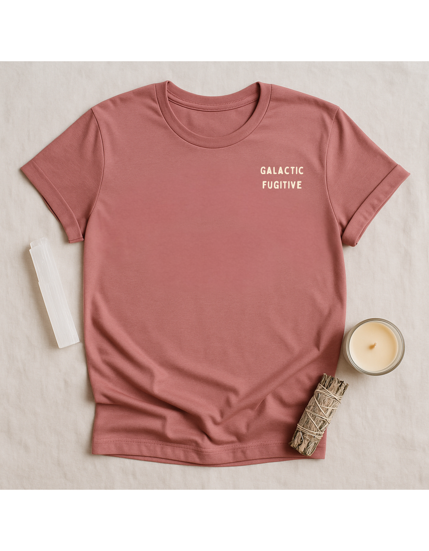 Galactic Fugitive #333-555-888 Unisex Softstyle T-Shirt, Motivational Tee, Affirmation Shirt, Space Lovers, Casual Wear, Unique Fashion