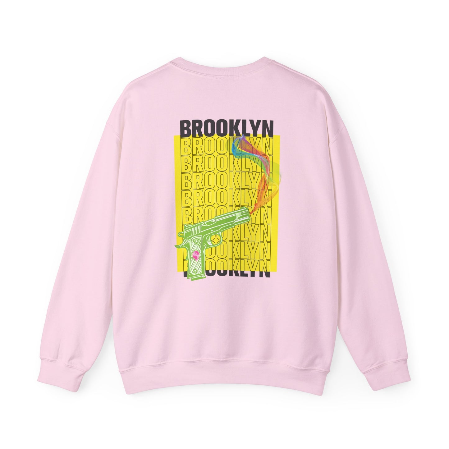 Unisex Brooklyn Rainbow Gun Smoke Sweatshirt