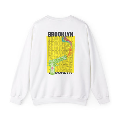 Unisex Brooklyn Rainbow Gun Smoke Sweatshirt