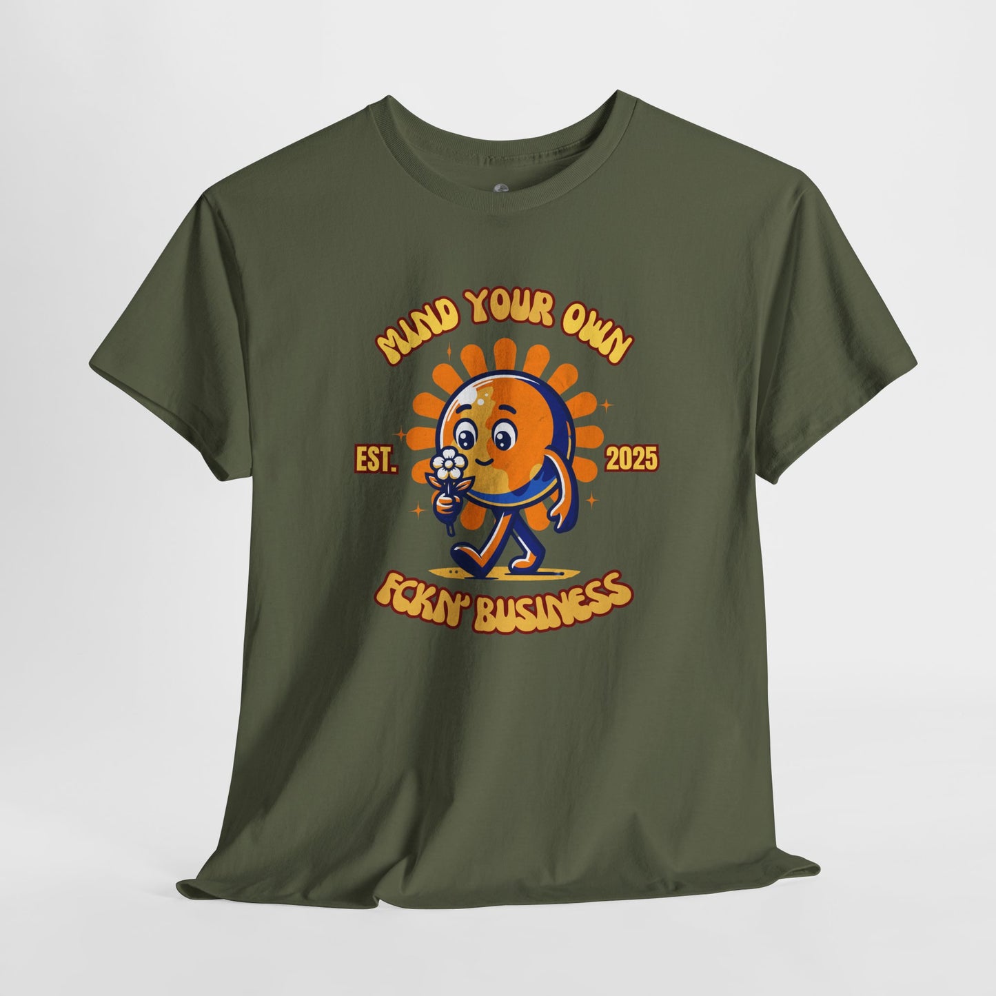 Mind Your Own Fckn' Business 2025 Earth Sunflower