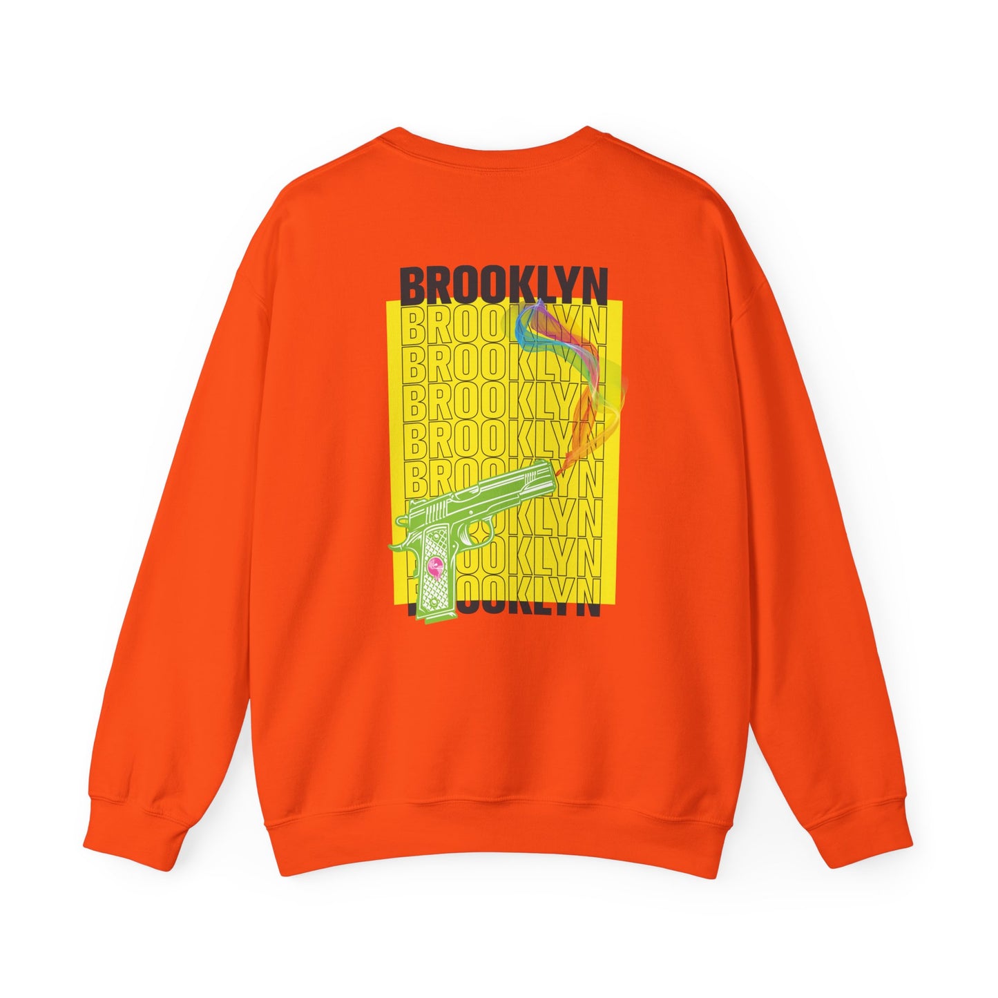 Unisex Brooklyn Rainbow Gun Smoke Sweatshirt