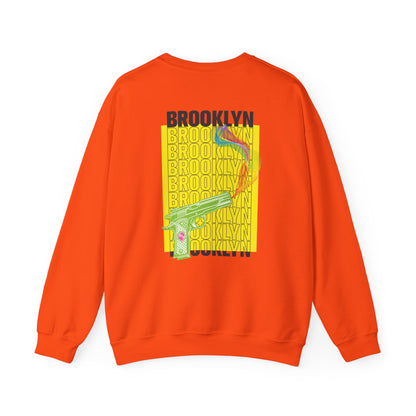 Unisex Brooklyn Rainbow Gun Smoke Sweatshirt
