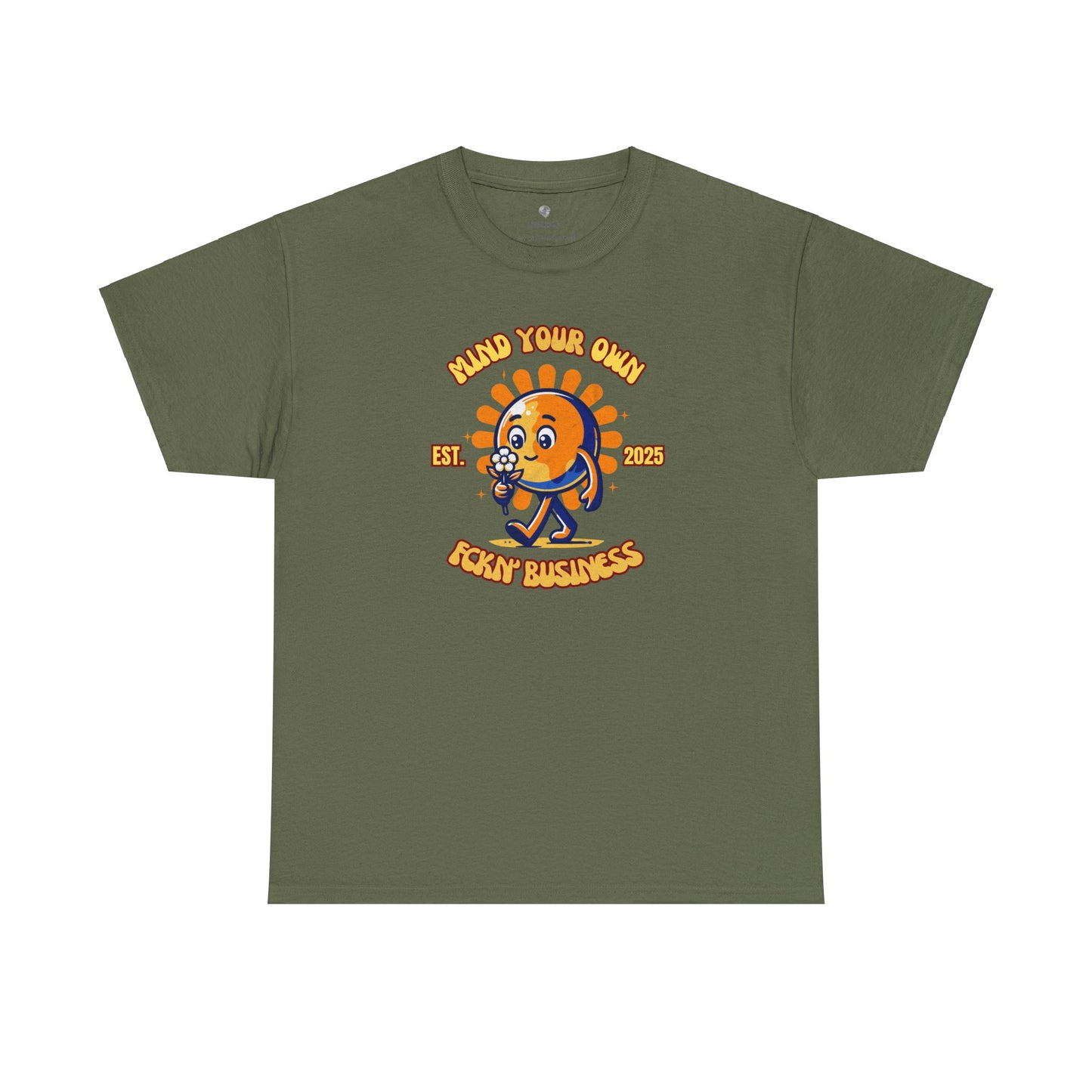 Mind Your Own Fckn' Business 2025 Earth Sunflower